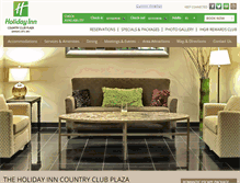 Tablet Screenshot of kcplazahotel.com